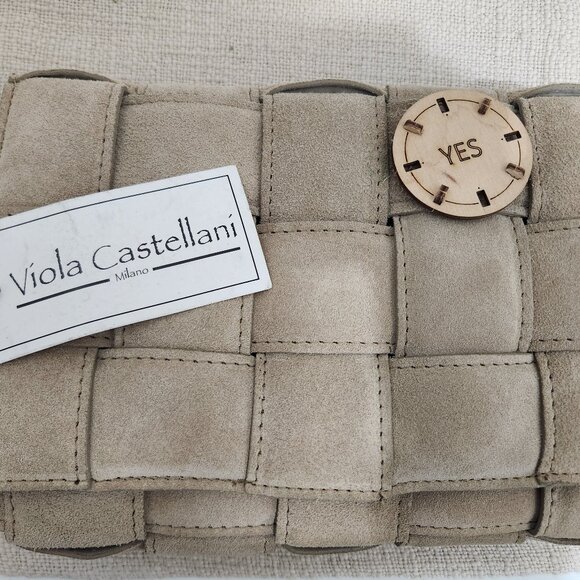 Viola Castellani Handbags - Suede Viola Castellani crossbody